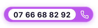 The call badge shown in a custom colour